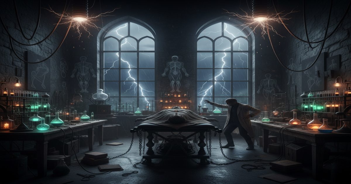 classici gotico letterario laboratorio Frankenstein gotico vittoriano