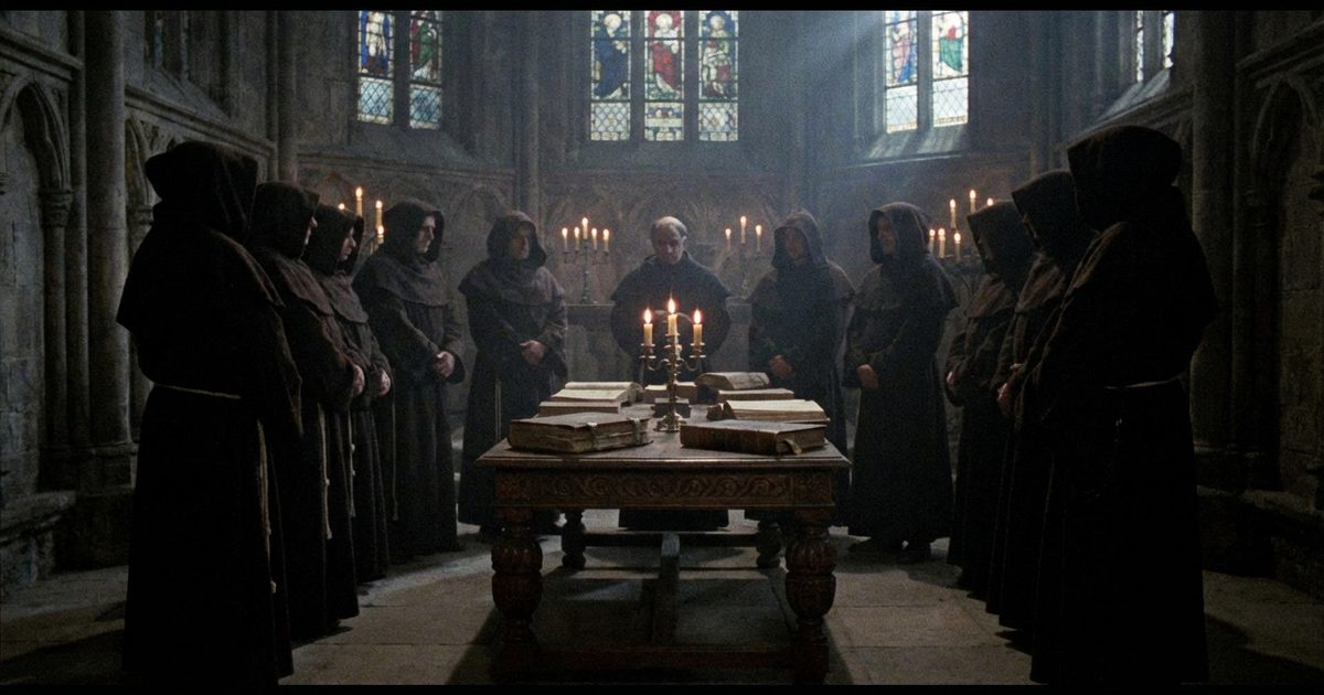 Dark professor in gothic library, Dark Academia horror 2026