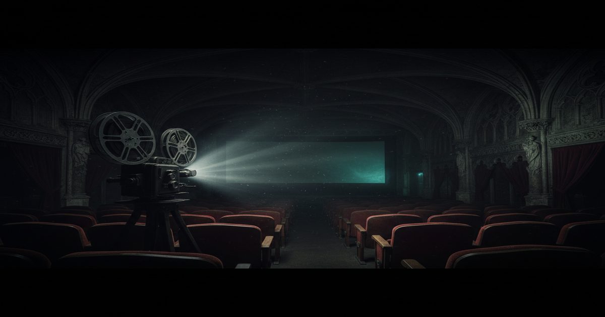 proiettore cinematografico horror elevated horror cinema oscuro atmosfera