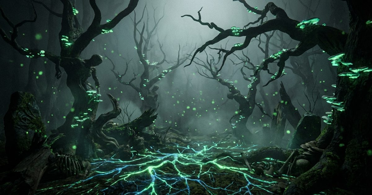 folk horror ecologico mycelium foresta oscura natura come mostro letteratura horror