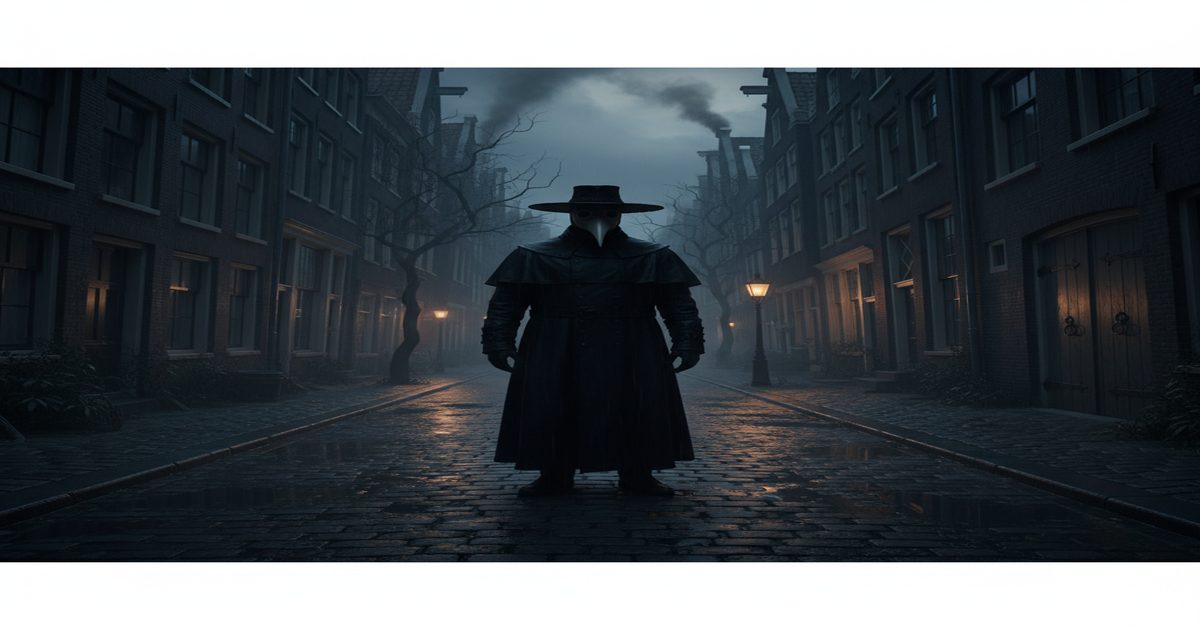 horror contagio dottore della peste maschera gotica amsterdam