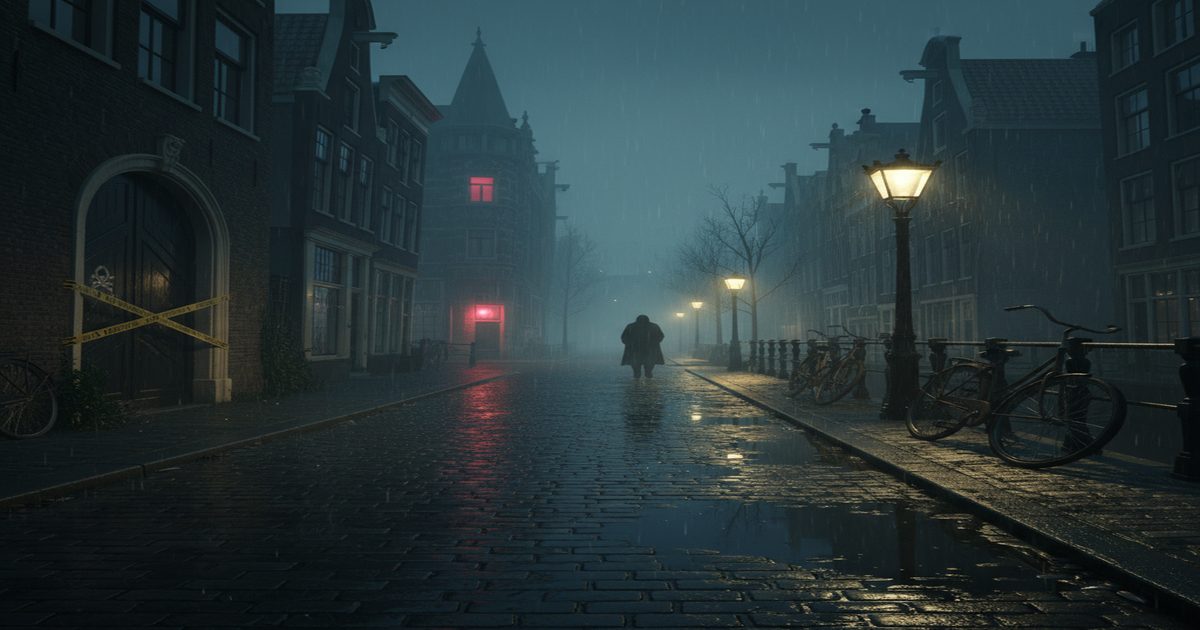 horror contagio virale Amsterdam strade vuote nebbia