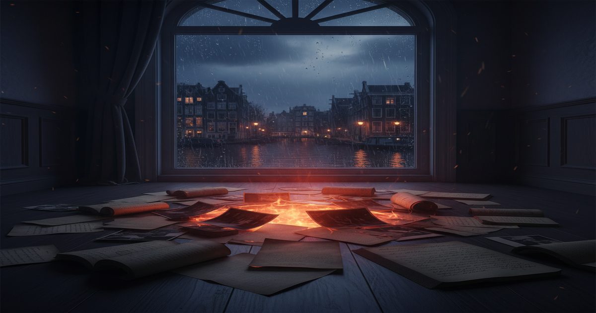 pagine di diario disperse horror epistolare Amsterdam