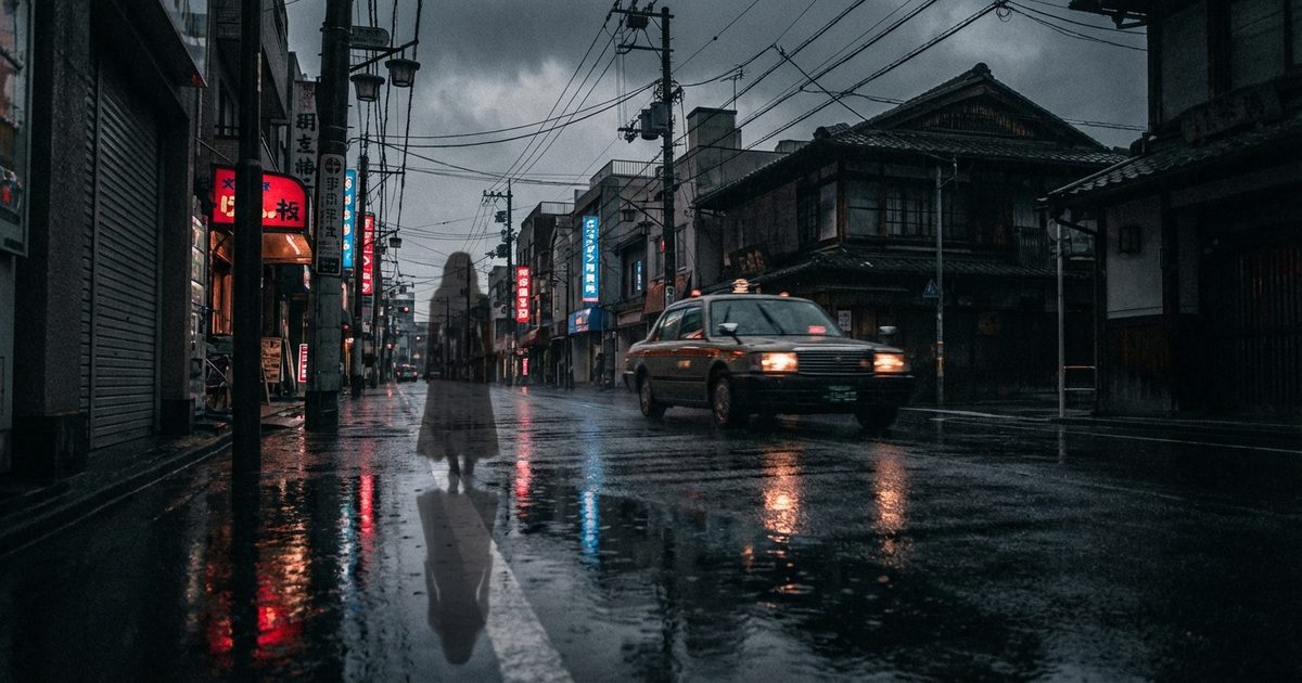 J-Horror horror giapponese gotico contemporaneo Tokyo notte