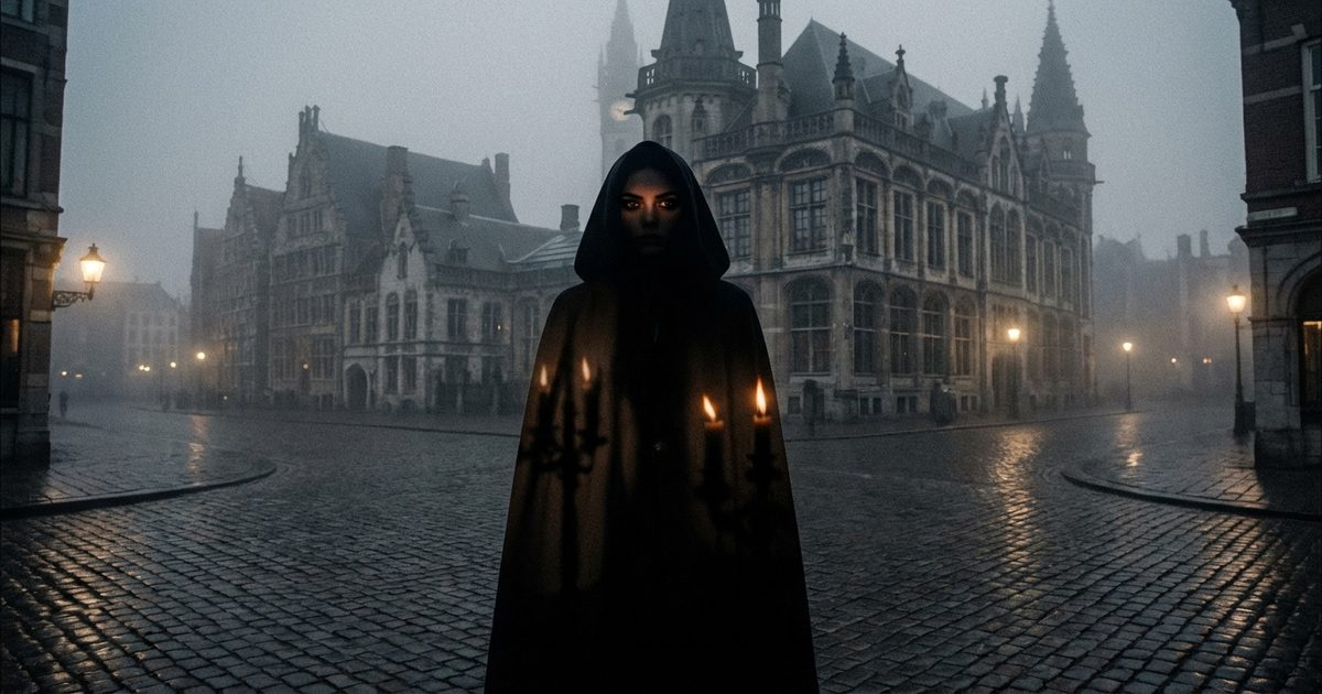 witches gothic horror power seduction dark silhouette