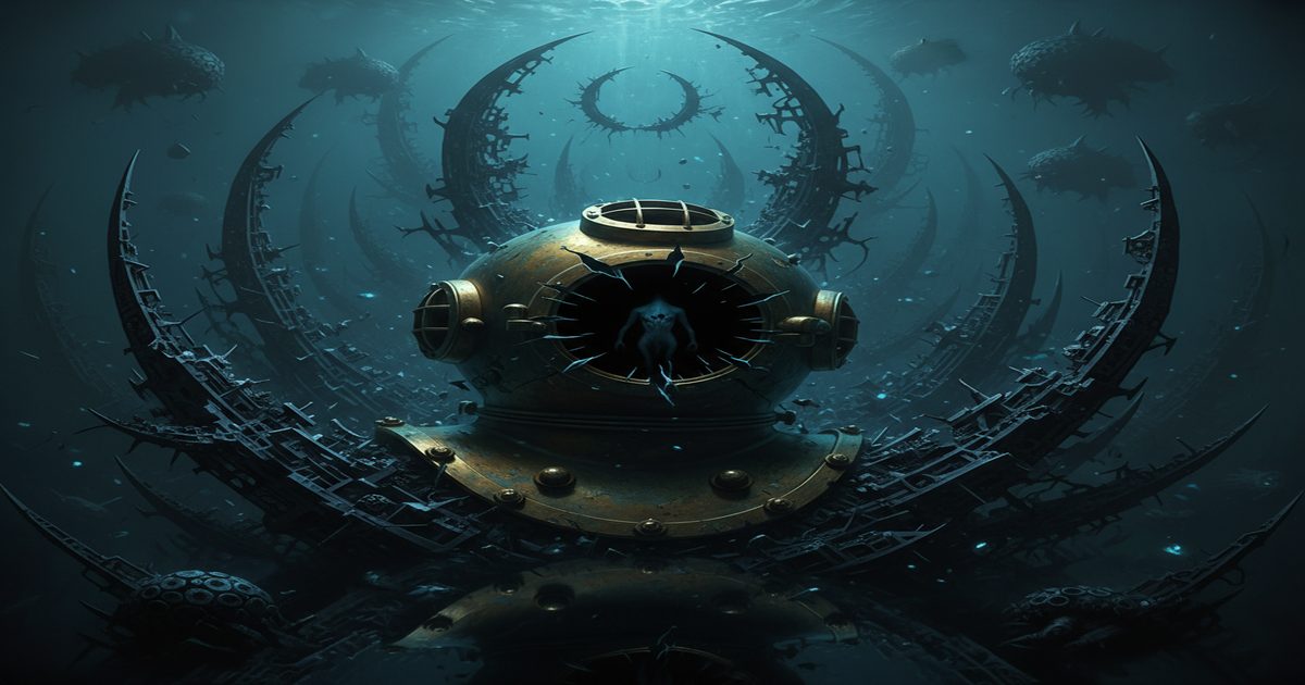 diver deep ocean cosmic horror thalassophobia