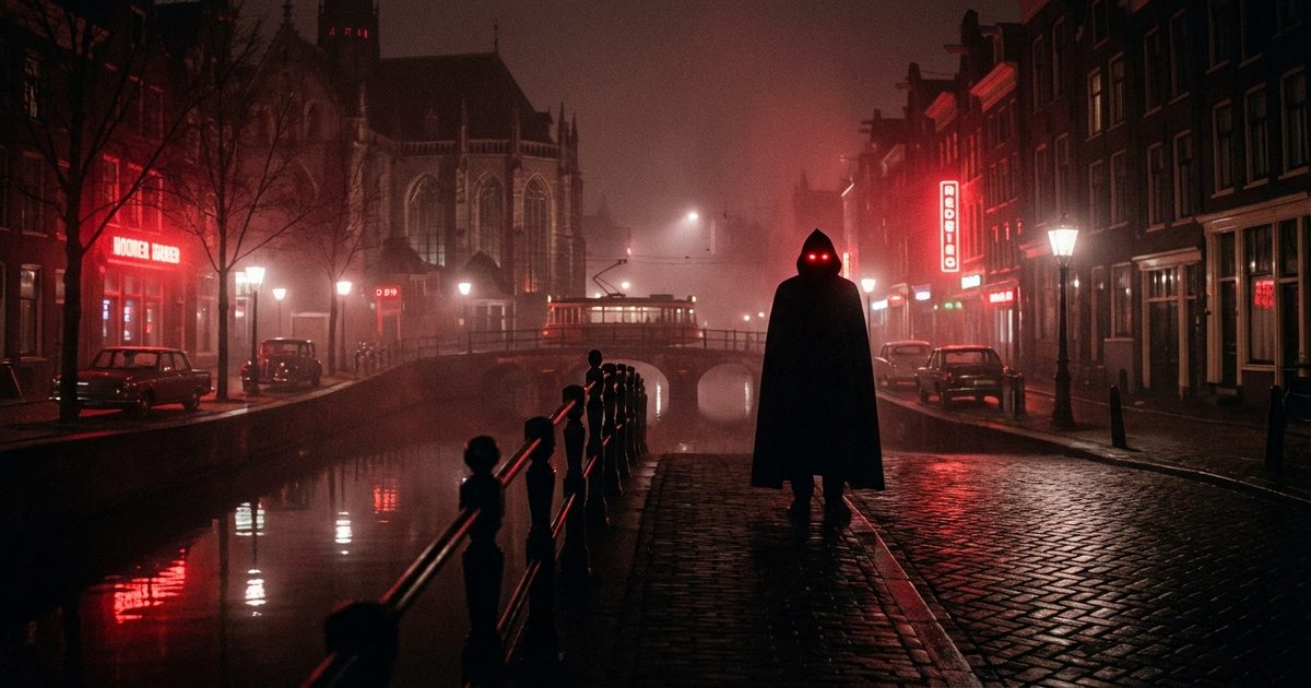 vampire fiction gothic revival 2026 Amsterdam night fog
