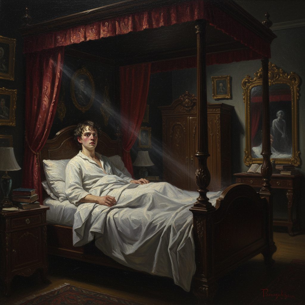 Alex si sveglia di soprassalto nel suo letto, coperto di sudore. La certezza negli occhi: il sogno era reale. La luce dell'alba olandese filtra dalle tende.